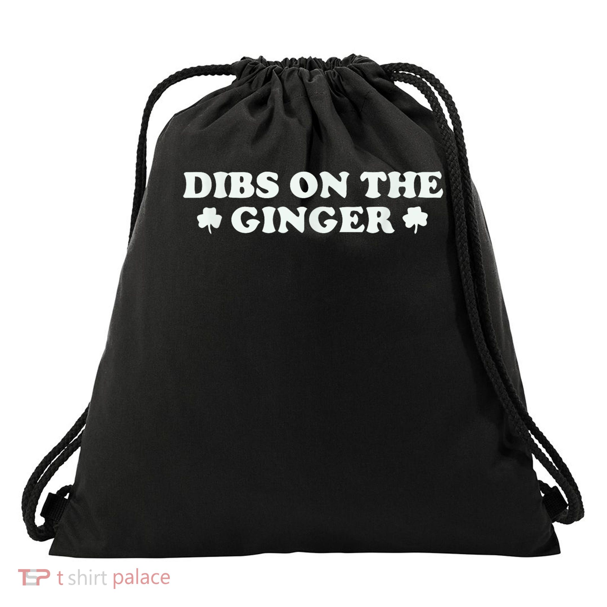 Dibs On The Ginger Drawstring Bag