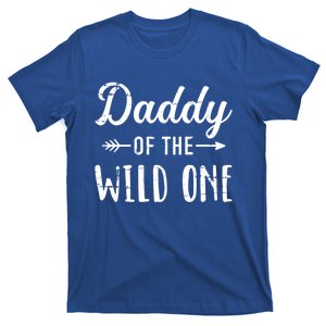 Daddy Of The Wild One Daughter Matching Family For Dad Gift T-Shirt