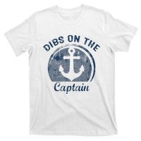 Dibs On The Captain Funny Boating Captain Wife T-Shirt