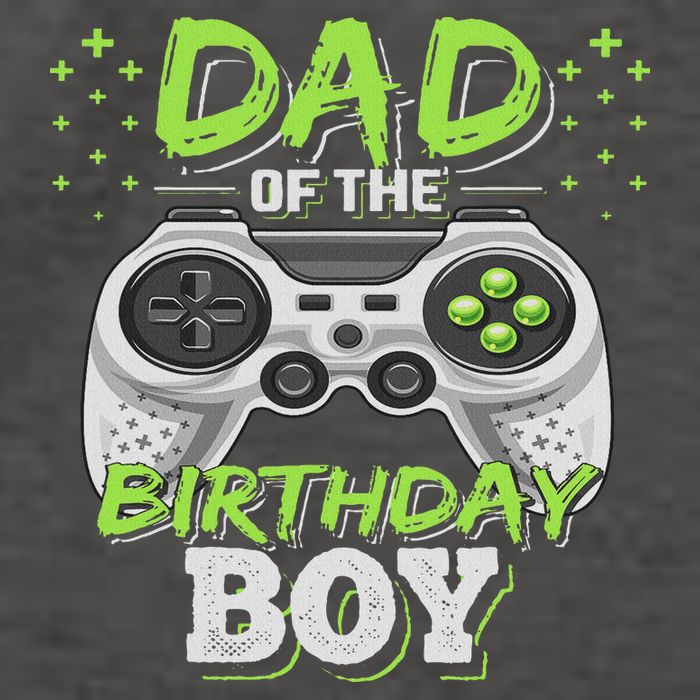 Dad Of The Birthday Boy Matching Video Gamer Birthday Party Vector Backpack