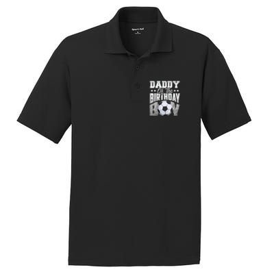 Daddy Of The Birthday Boy Soccer Player Bday Celebration PosiCharge RacerMesh Polo