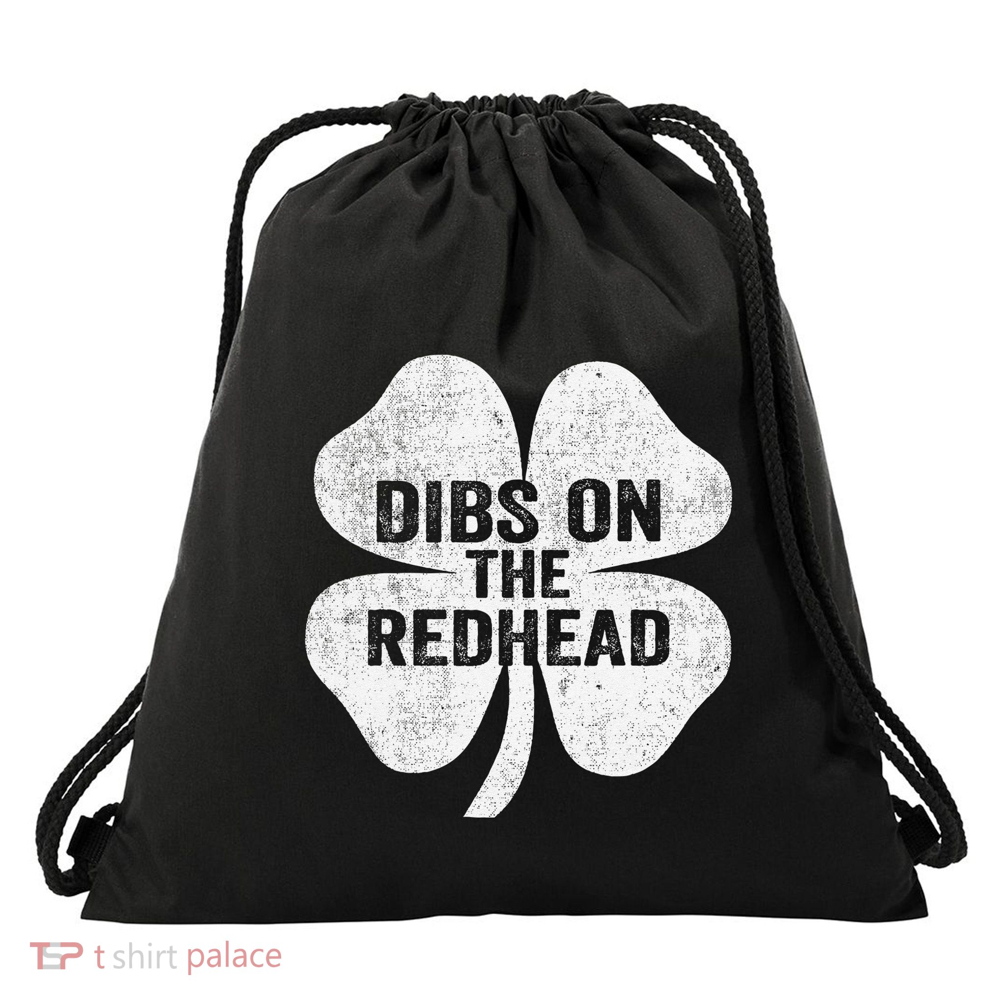 Dibs On The Redhead Gift Drawstring Bag