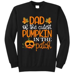 Dad Of The Cutest Pumpkin In The Patch Halloween Sweatshirt