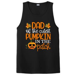 Dad Of The Cutest Pumpkin In The Patch Halloween PosiCharge Competitor Tank