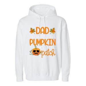 Dad Of The Cutest Pumpkin In The Patch Halloween Garment-Dyed Fleece Hoodie