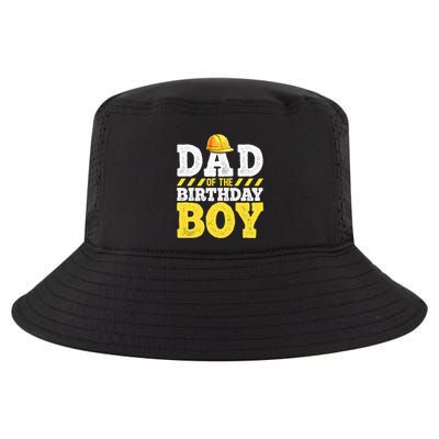 Dad of the Birthday Construction Birthday Party Hat Cool Comfort Performance Bucket Hat
