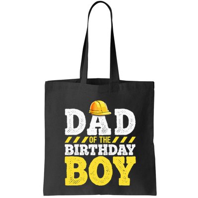 Dad of the Birthday Construction Birthday Party Hat Bag