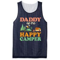 Daddy Of The Happy Camper Shirt  1st Bday Camping Trip Mesh Reversible Basketball Jersey Tank