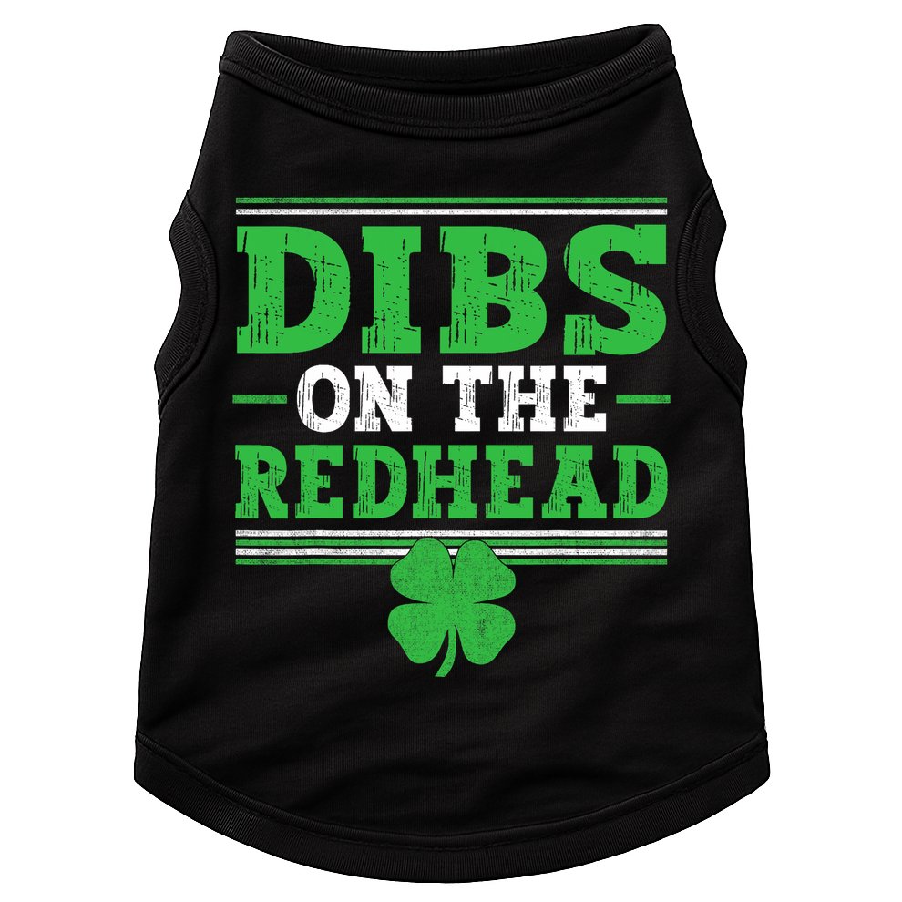 Dibs On The Redhead Doggie Tank