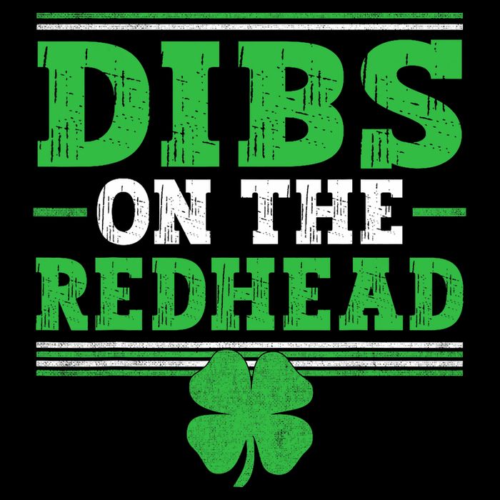 Dibs On The Redhead Drawstring Bag