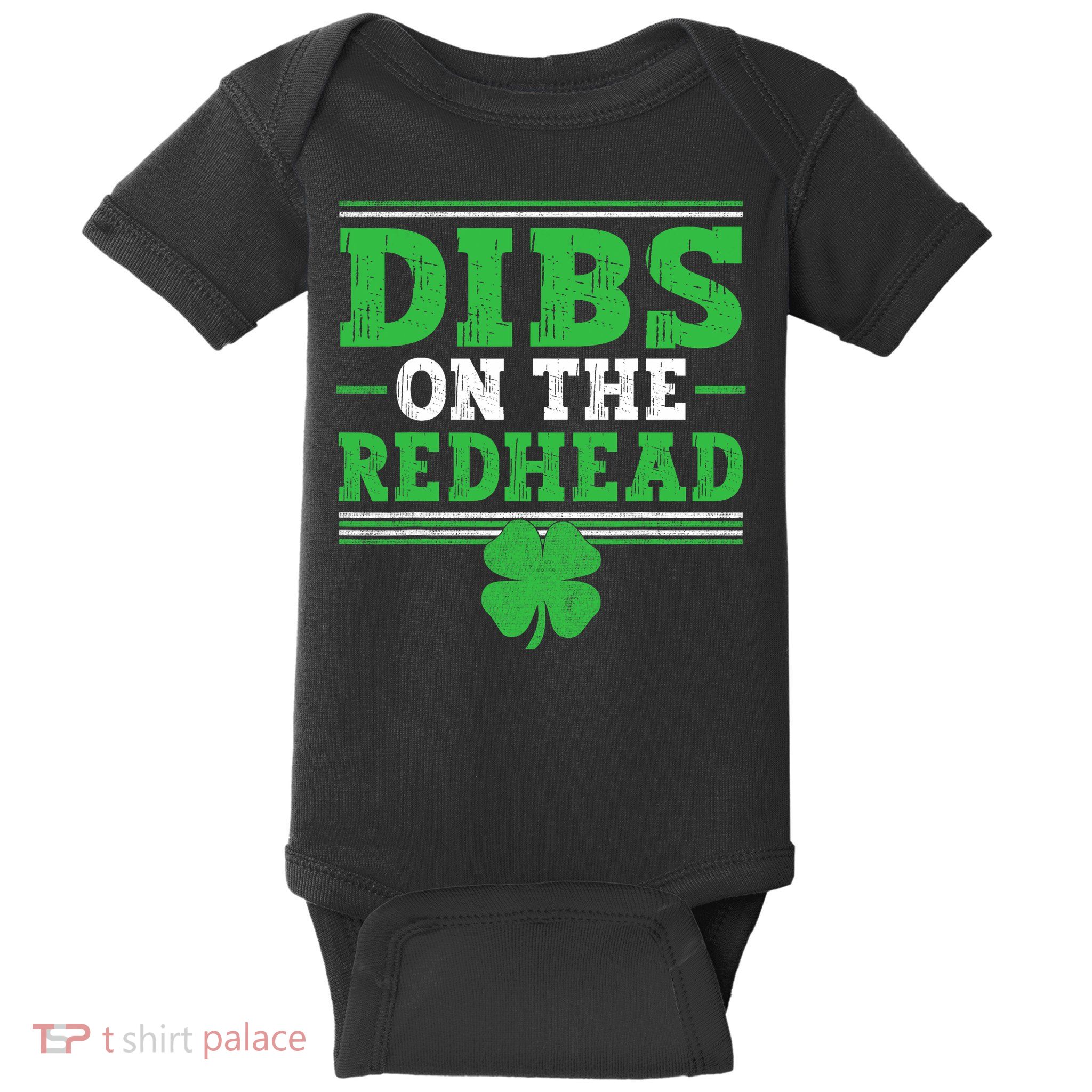 Dibs On The Redhead Baby Bodysuit