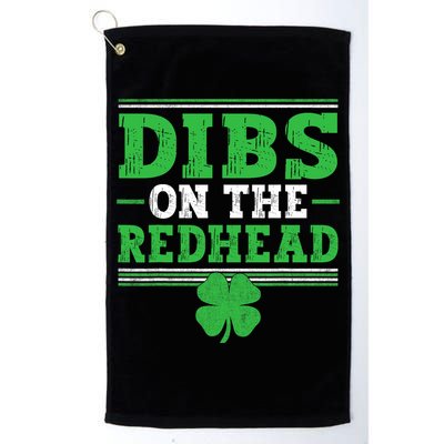 Dibs On The Redhead Golf Towel