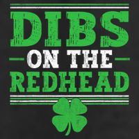 Dibs On The Redhead Microfiber Hand Towel