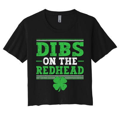 Dibs On The Redhead Crop Top