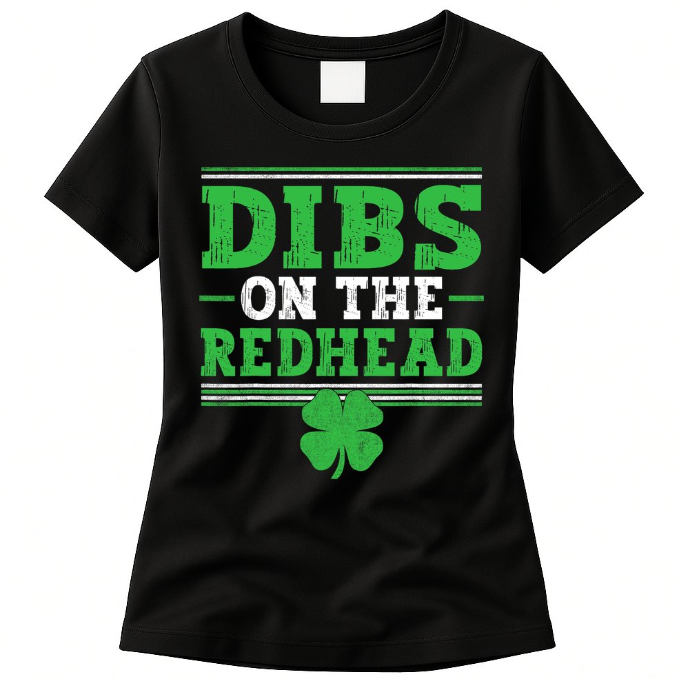 Dibs On The Redhead Womens T-Shirt