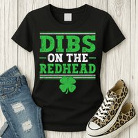 Dibs On The Redhead Womens T-Shirt