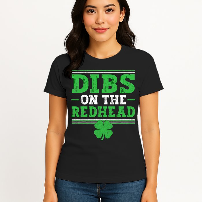 Dibs On The Redhead Womens T-Shirt