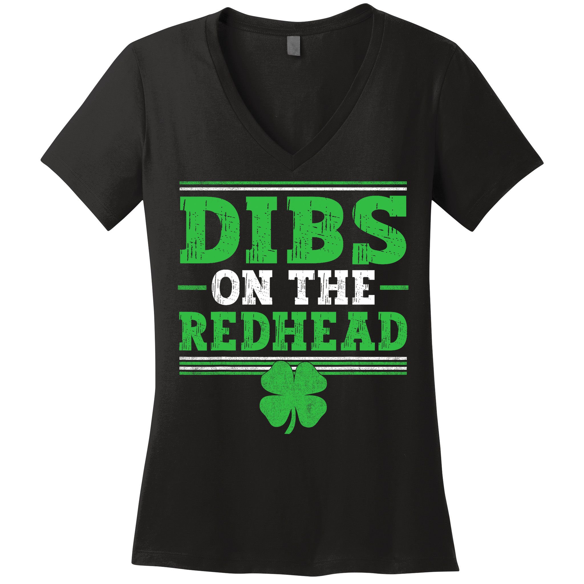 Dibs On The Redhead Women's V-Neck T-Shirt