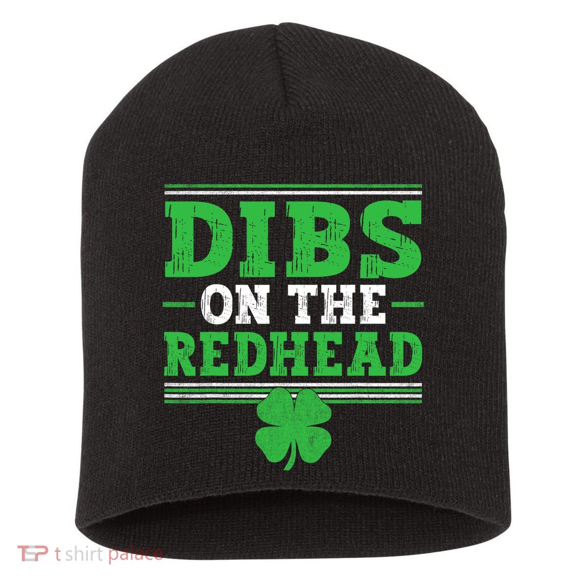Dibs On The Redhead Short Acrylic Beanie