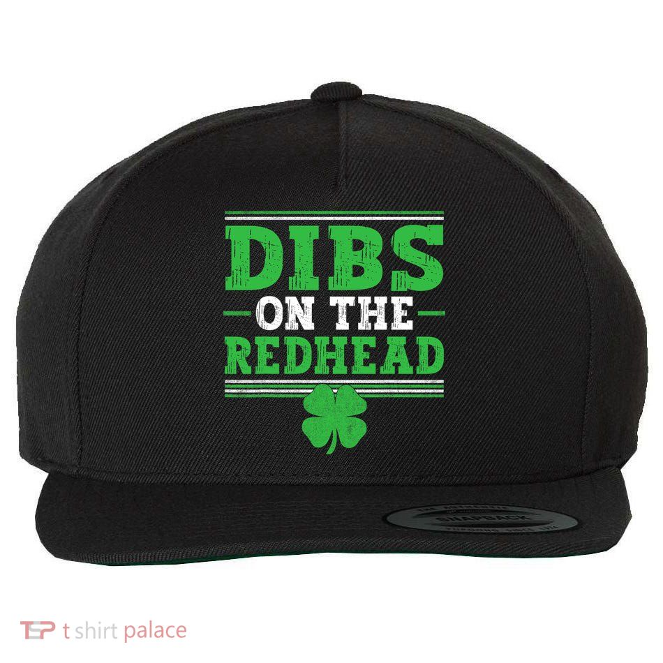 Dibs On The Redhead Wool Snapback Cap