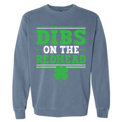 Dibs On The Redhead Garment-Dyed Sweatshirt