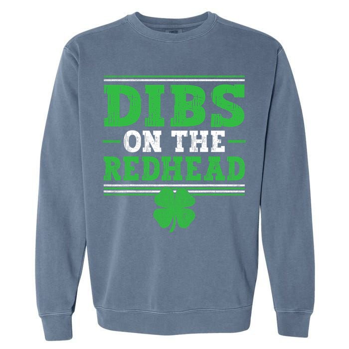 Dibs On The Redhead Garment-Dyed Sweatshirt