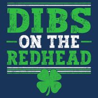 Dibs On The Redhead Infant Baby Jersey Bodysuit