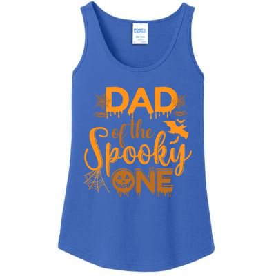 Dad Of The Spooky One Funny Dad Halloween Gift Ladies Essential Tank