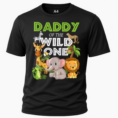 Daddy Of The Wild One Zoo Birthday Safari Jungle Animal Performance Shirt