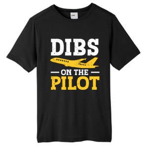 Dibs On The Pilot Cute Gift Tall Fusion ChromaSoft Performance T-Shirt