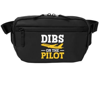 Dibs On The Pilot Cute Gift Crossbody Pack