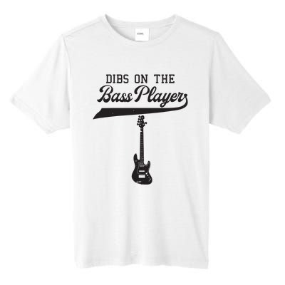 Dibs On The Bass Player Bassist Guitarist Guitar Band Rocker Tall Fusion ChromaSoft Performance T-Shirt