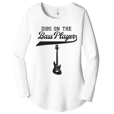 Dibs On The Bass Player Bassist Guitarist Guitar Band Rocker Women's Perfect Tri Tunic Long Sleeve Shirt