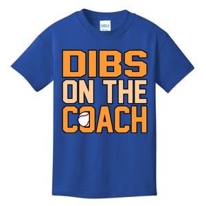 Dibs On The Coach Baseball Player Sports Lover Graphic Gift Kids T-Shirt