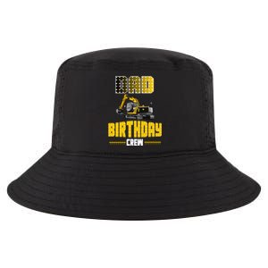 Dad Of The Birthday Crew Party Excavator Cool Comfort Performance Bucket Hat