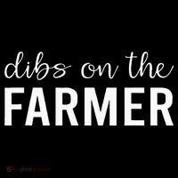 Dibs On The Farmer Funny Farmer's Wife Gift Tall T-Shirt