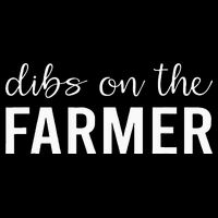 Dibs On The Farmer Funny Farmer's Wife Gift Backpack