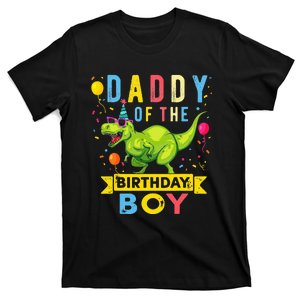 Daddy of the Birthday TRex Dinosaur Birthday Party T-Shirt