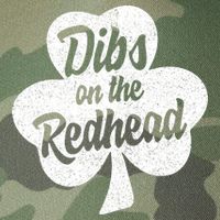 Dibs On The Redhead Funny St Patricks Day Drinking Legacy Tie Dye Trucker Hat