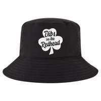 Dibs On The Redhead Funny St Patricks Day Drinking Cool Comfort Performance Bucket Hat