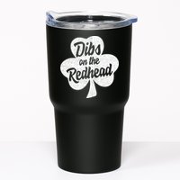Dibs On The Redhead Funny St Patricks Day Drinking Tumbler