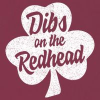 Dibs On The Redhead Funny St Patricks Day Drinking 16oz Travel Tumbler