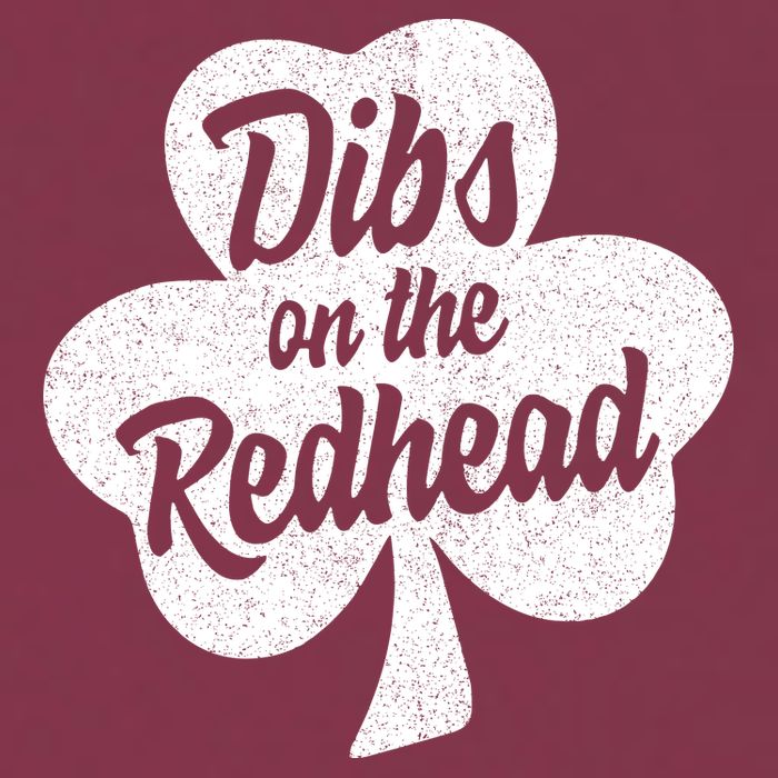 Dibs On The Redhead Funny St Patricks Day Drinking 16oz Travel Tumbler