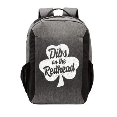 Dibs On The Redhead Funny St Patricks Day Drinking Vector Backpack