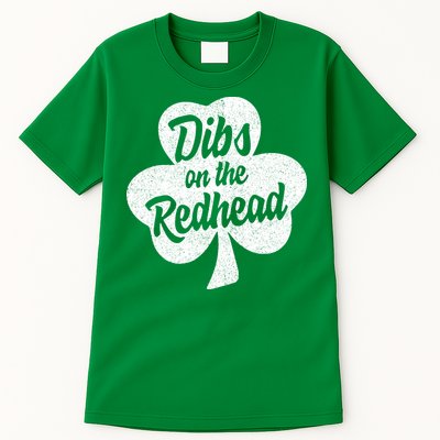 Dibs On The Redhead Funny St Patricks Day Drinking Tall T-Shirt