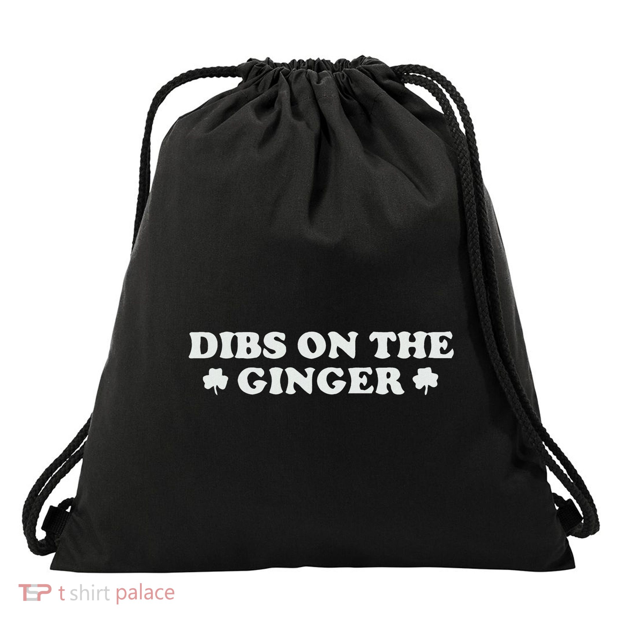 Dibs On The Ginger Drawstring Bag