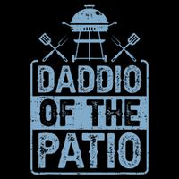 Daddio Of The Patio Grilling BBQ Dad Cooling Performance Crew T-Shirt