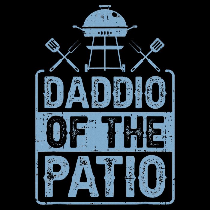 Daddio Of The Patio Grilling BBQ Dad Cooling Performance Crew T-Shirt