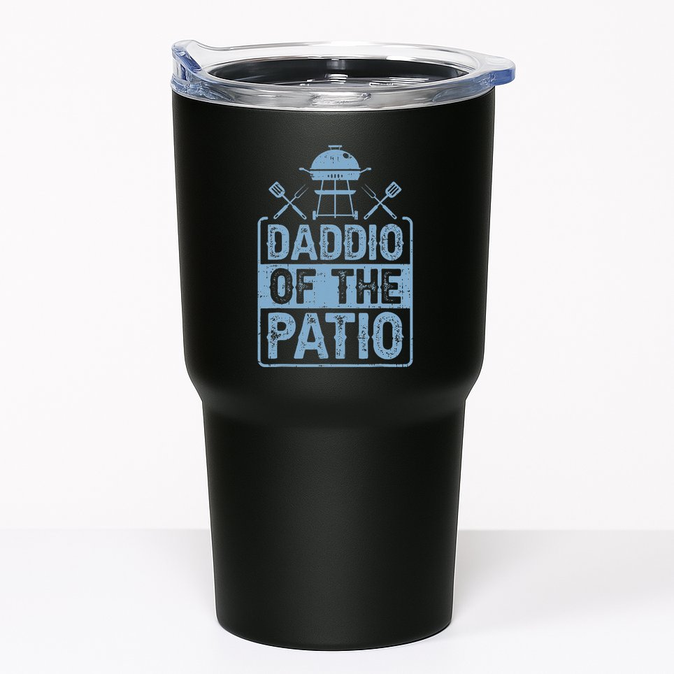 Daddio Of The Patio Grilling BBQ Dad Tumbler