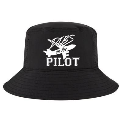 Dibs On The Pilot Airplane Female Pilot Wife Sexy Pilot Great Gift Cool Comfort Performance Bucket Hat